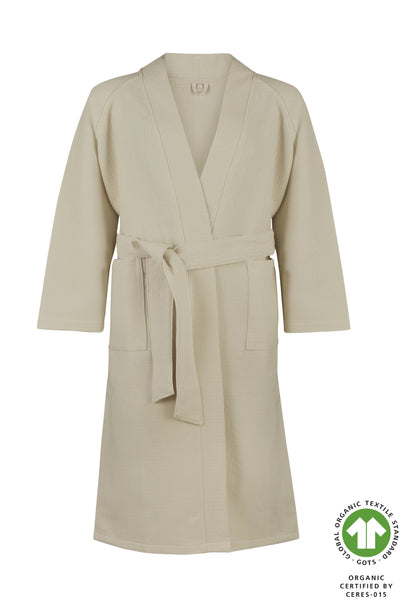 Sarom Herka Bio Bademantel undyed